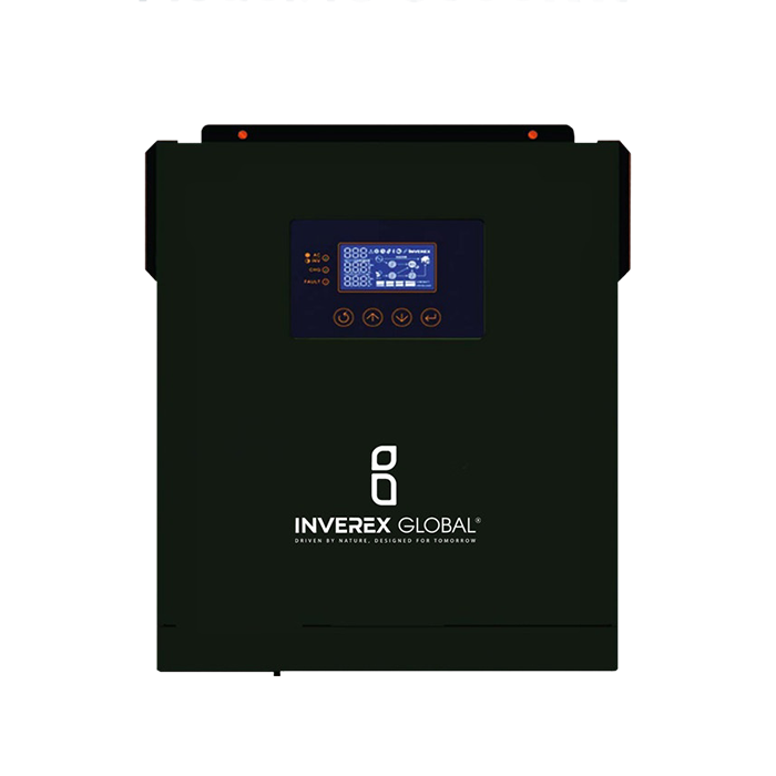8kW-48V hybrid inverter, dual MPPT (110-500V), RGB indicators and parallel to 6 units.